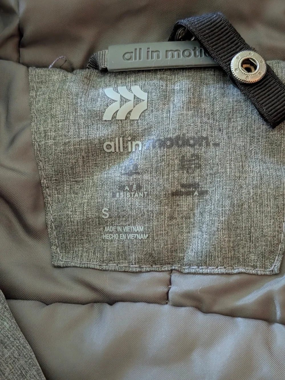 All-in-Motion Child's small puffer jacket